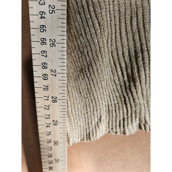 Liz And Me Gold Sweater Women Size 2X 22/44 - Picture 5 of 5